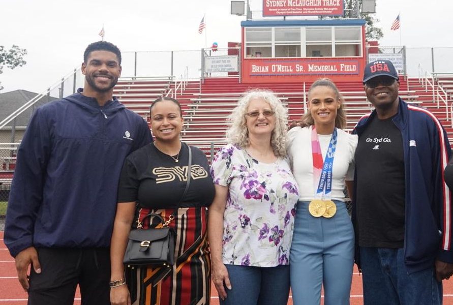 Sydney McLaughlin is Willie and Mary McLaughlin's Daughter Meet Her
