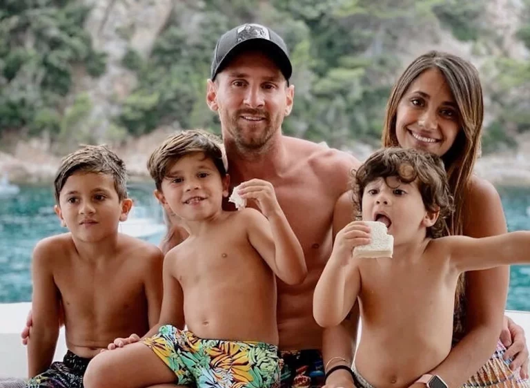 Lionel Messi's sons